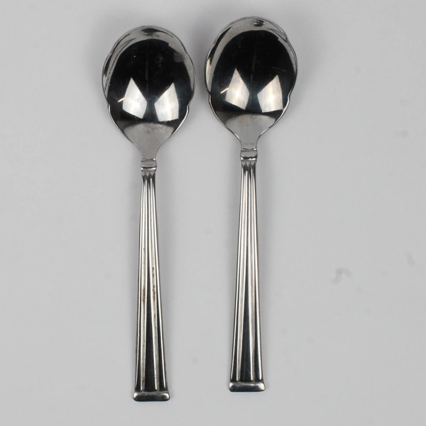 Lot Of 2 Lenox (Stainless) Flatware Teaspoons 6.5"