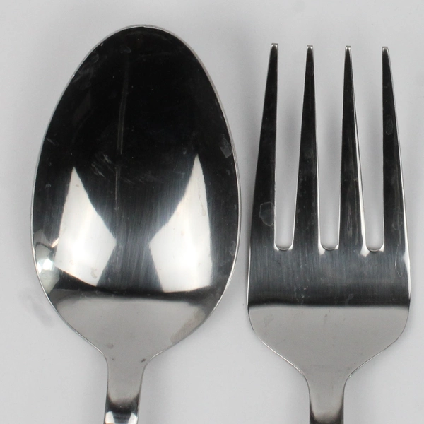 Lot Of 2 International Silver Kensington (Stainless) Flatware Serving Set 9"