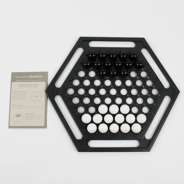 ABALONE Marble Strategy Complete Board Game 1990