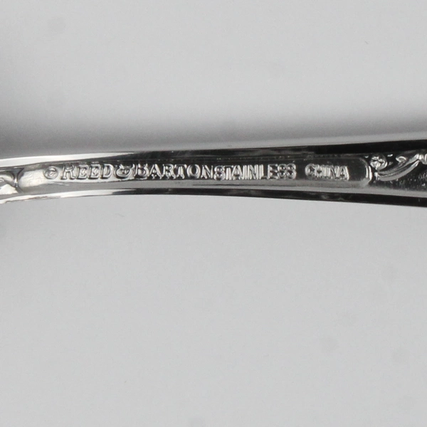 Lot of 8 Reed & Barton Queen's Garden Pattern SS Teaspoons 6.25" New