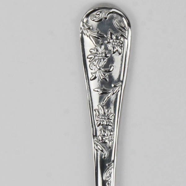 Lot of 6 Reed & Barton Queen's Garden Pattern SS Iced Tea Spoons 7.75" New