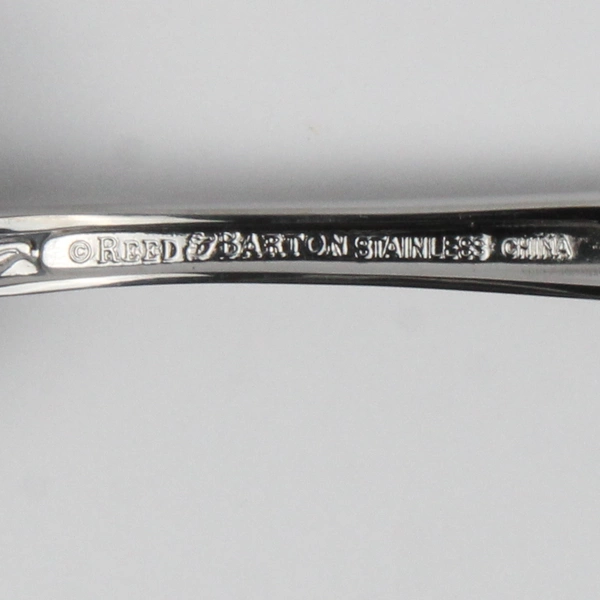 Lot of 2 Reed & Barton Queen's Garden Pattern SS Butter Knife Sugar Spoon New