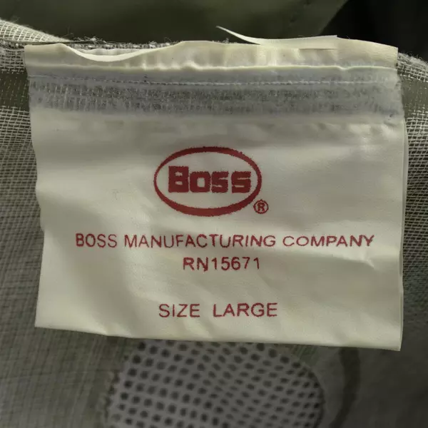 Boss Green Raincoat Men Large Lightweight Waterproof Packable Pre-Owned