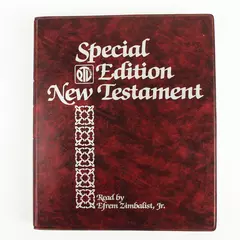 Special PTL Edition New Testament Cassette Set Efrem Zimbalist, Incomplete