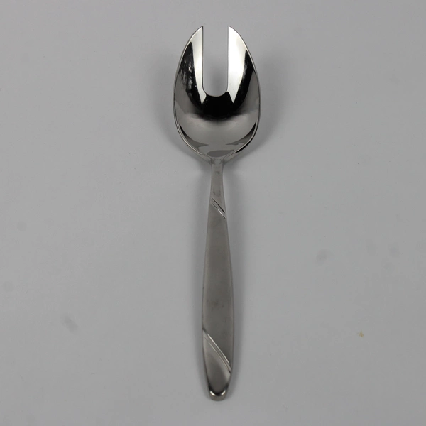 Lot Of 2 Oneida Silver Risotto (Stainless) Flatware Pierced Serving Spoon 9"