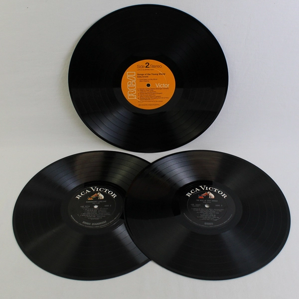 Lot of 3 LP Eddy Arnold Somebody Like Me, Songs of the Young World, The Best Of