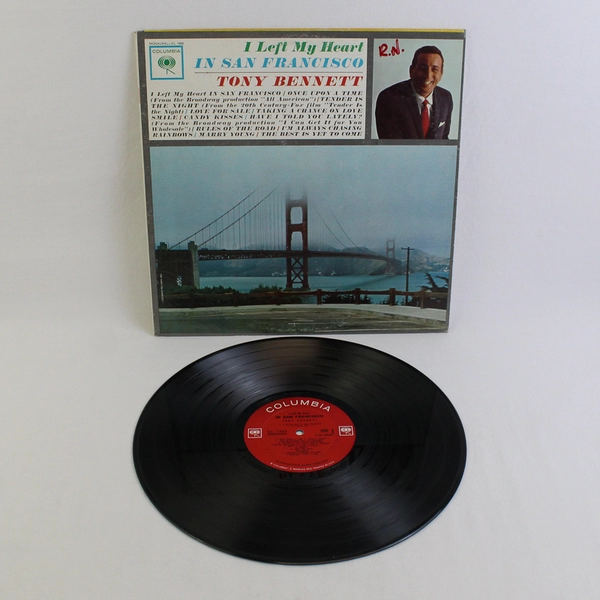1962 Tony Bennett I Left My Heart In San Francisco LP Mono