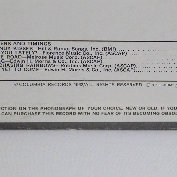 1962 Tony Bennett I Left My Heart In San Francisco LP Mono