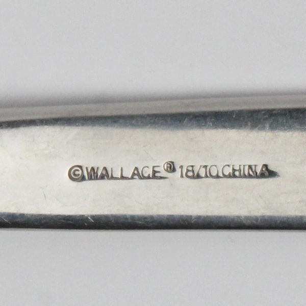 Lot of 4 Wallace Silver Chantel Pattern 18/10 SS Serving Utensils Rare HTF