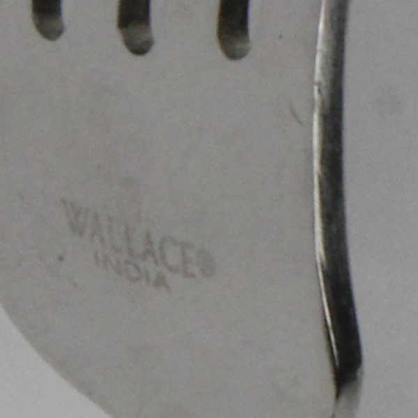 Lot of 3 Wallace Silver Unknown Pattern Stainless Salad Forks 7.5" Rare HTF