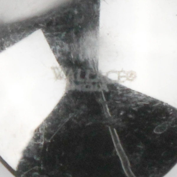 Lot of 3 Wallace Silver Unknown Pattern Stainless Teaspoons 7.5" Rare HTF