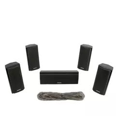 Aiwa SX-C2900 5-Piece Speaker System Set Open Box Untested Parts