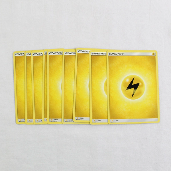 Lot Of 24 Pokemon TCG Psychic Lightning Fighting Energy Trading Cards 2017 