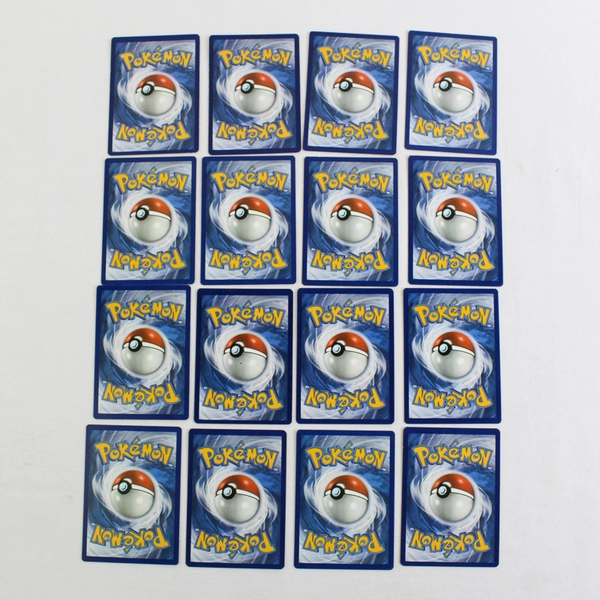 Lot Of 16 Pokemon Basic Trainer Stage 1 Trading Cards 2017 TCG Used