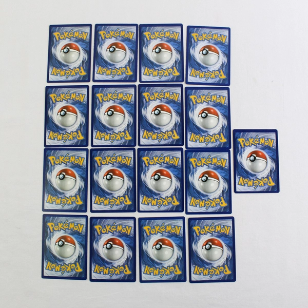 Lot Of 17 Pokemon Basic Trainer Stage 1 Trading Cards 2017 Holo Lycanroc Raichu