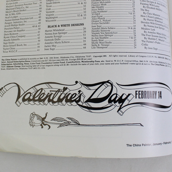 Lot of 3 The China Painter Magazines 1990-1991 Good