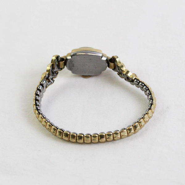 Vintage Elgin S&W 10K RGP Bezel Women's Wristwatch 5mm Band