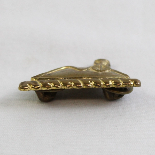 VTG N.S. Meyer WWII 3rd Infantry Regiment Gold-Tone Lapel Pin