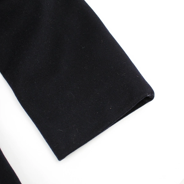 Vintage BAWI Men's 40 Blue United States Military Naval 100% Wool Peacoat