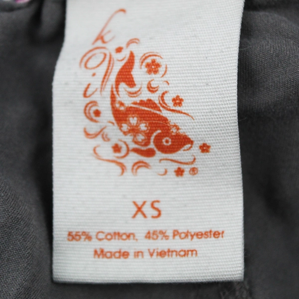 Koi by Kathy Peterson Gray Cargo Scrub Pants Women's XS Petite FLAW