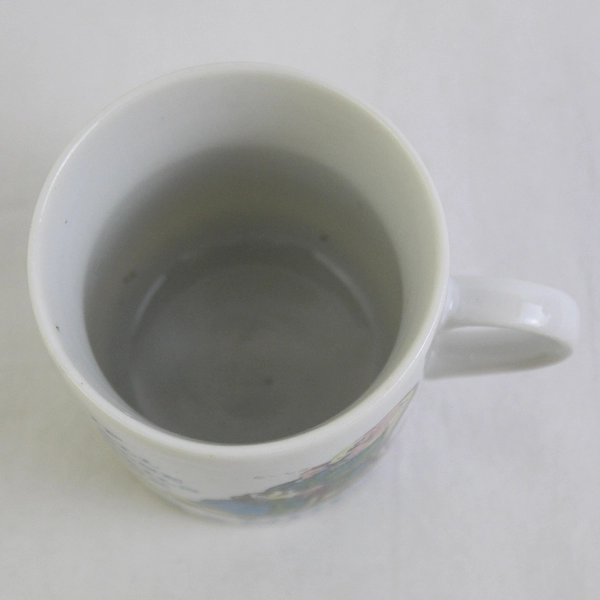 Unbranded White Ceramic Mug "If All Else Fails Ask Grandpa" Made In Japan 3.25"