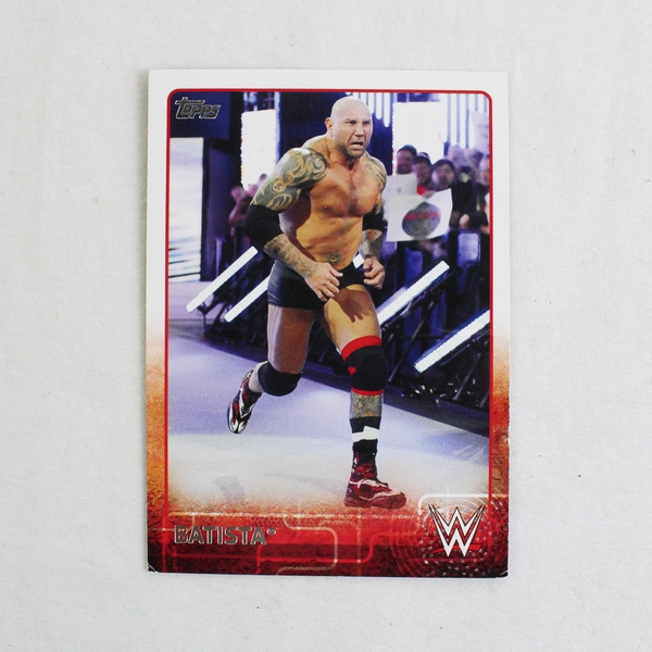 Lot Of 7 Topps WWE Wrestling Trading Cards 2013 2015 Hogan Batista Piper Wyatt