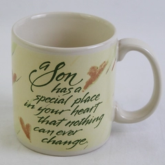 Design Collection "A Son Has A Special Place ..." Stoneware Coffee Mug 3.75"
