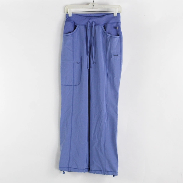 Periwinkle Blue Cargo Scrub Pants Women's Size XS
