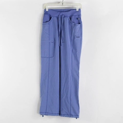 Periwinkle Blue Cargo Scrub Pants Women's Size XS