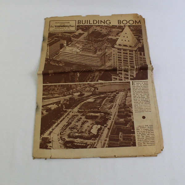 1949 Seattle Sunday Times Fisher Flouring Mills Special Section Recipes 