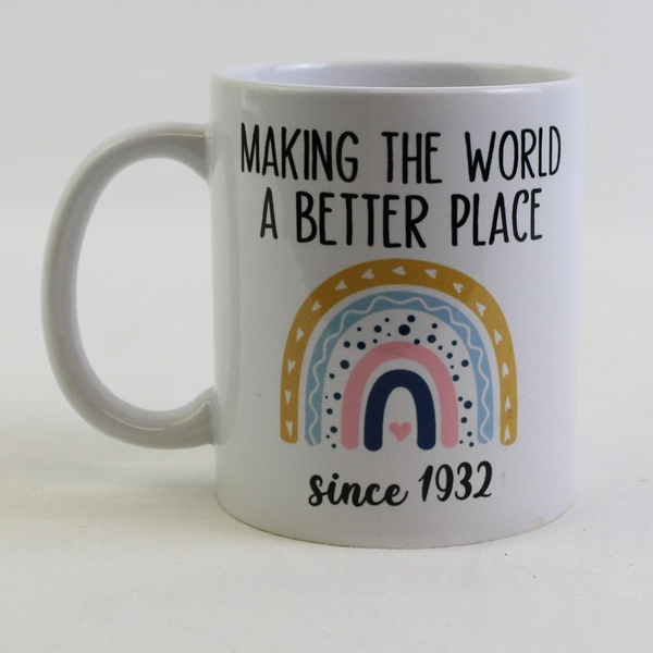 Penguin "Making The World A Better Place Since 1932" Ceramic Coffee Mug 4" Tall