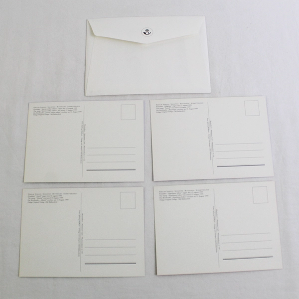 Set Of 4 Sweden Maximum Card Postcards Butterflies 2012