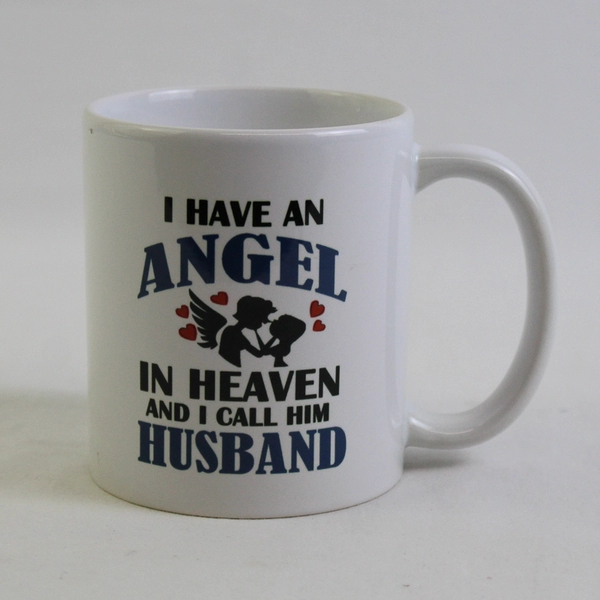 Orca Coating "I Have An Angel In Heaven ..." Ceramic Coffee Mug 4" Tall
