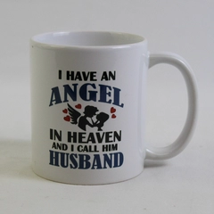 Orca Coating "I Have An Angel In Heaven ..." Ceramic Coffee Mug 4" Tall