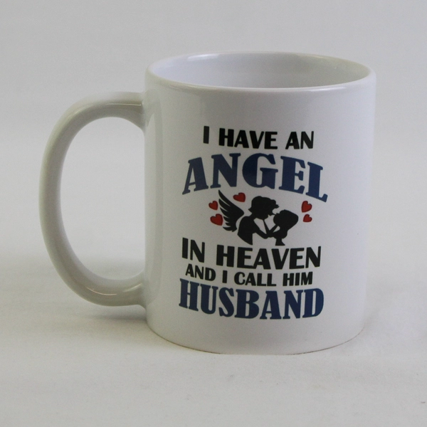 Orca Coating "I Have An Angel In Heaven ..." Ceramic Coffee Mug 4" Tall