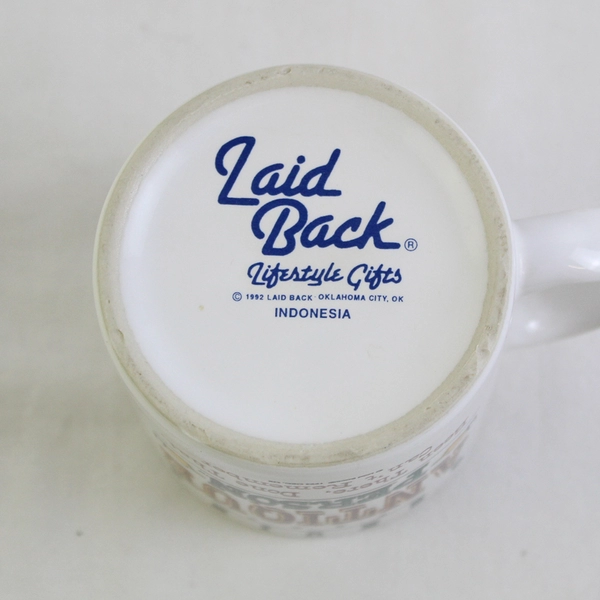 Laid Back Lifestyle Gifts "Genuine Antique Person" 1993 Ceramic Coffee Mug 4"