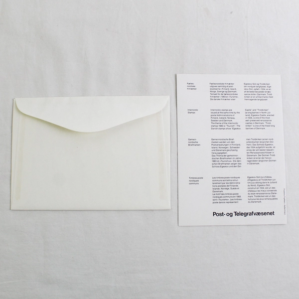 Denmark First Day Cover Egeskov Castle March 24 1983