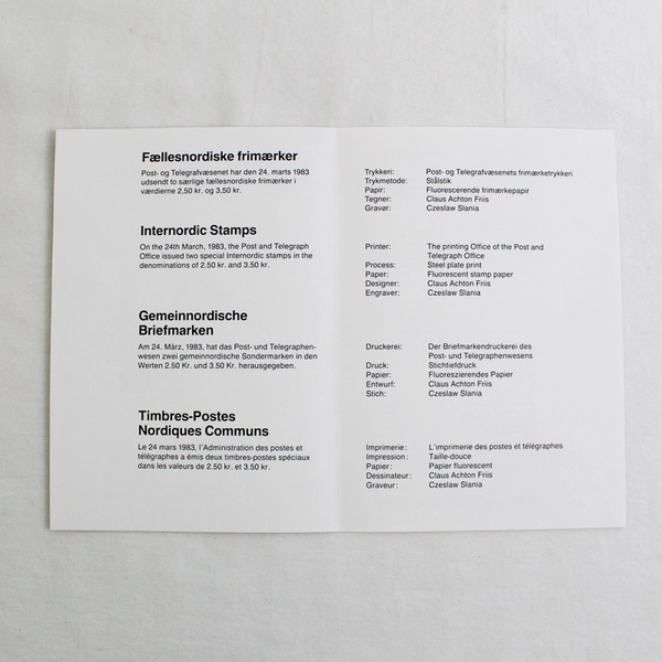 Denmark First Day Cover Egeskov Castle March 24 1983