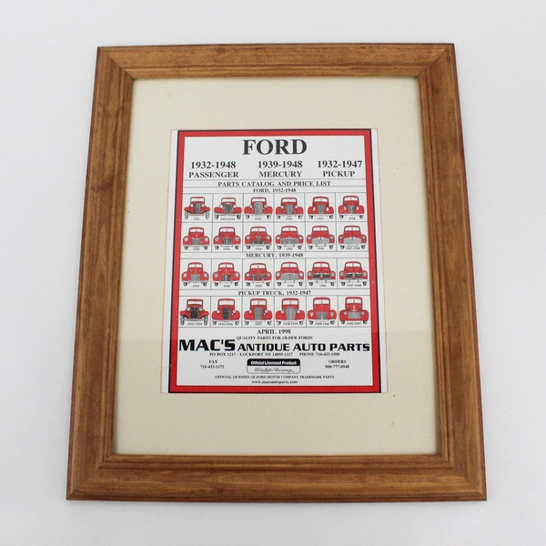Vtg 1998 Mac's Antique Auto Parts 1932-1947 Ford Parts Catalog & Price List
