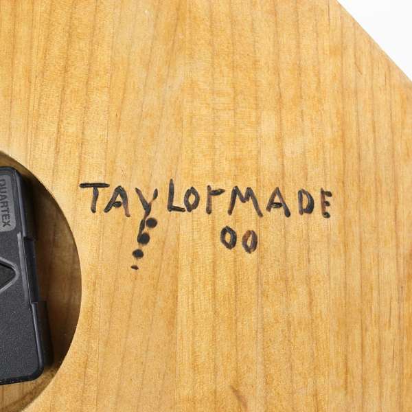 Taylormade Handmade  Wood Novelty Who Cares! Battery Operated Wall Clock