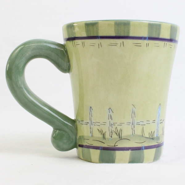 LTD Commodities "Sisters By Fate, Friends By Choice" Green Ceramic Mug 4" Tall