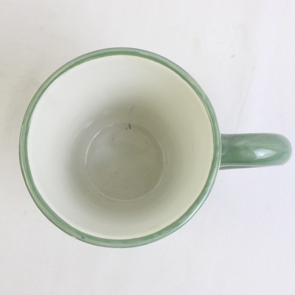 LTD Commodities "Sisters By Fate, Friends By Choice" Green Ceramic Mug 4" Tall