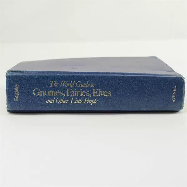World Guide to Gnomes Fairies Elves & Little People Keightley 1978 HC