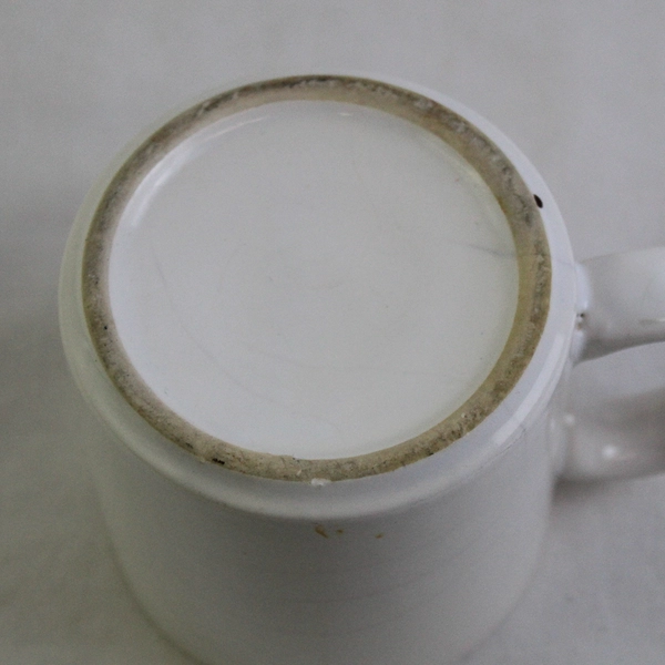 Unbranded I Love Dad Pillow Heart White Ceramic Large Mug With Handle 3.5" Tall