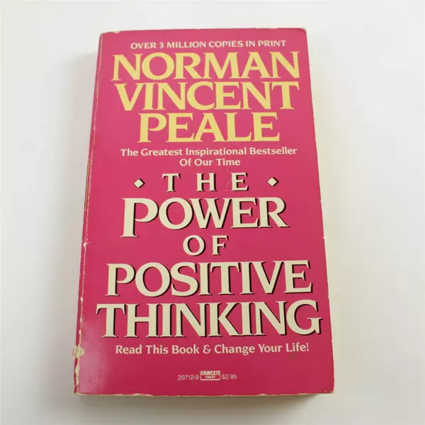 Vintage The Power of Positive Thinking by Norman Vincent Peale 1984 Paperback