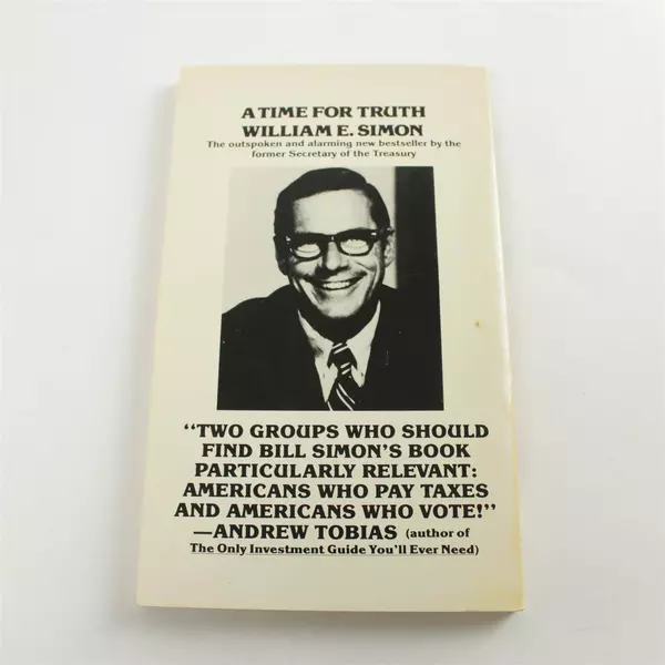 A Time for Truth William E. Simon Berkley Reader's Digest Condensed Political