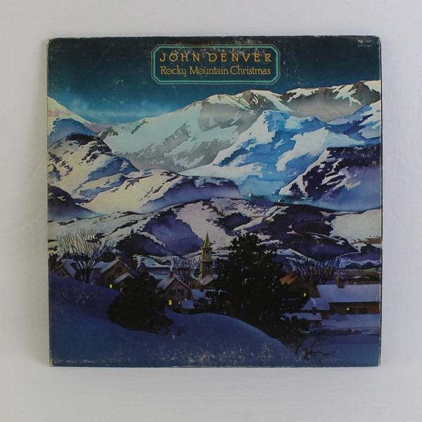 John Denver Rocky Mountain Christmas, Original RCA Vinyl LP 1975 Record