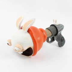 McFarlane Toys 2014 Rabbids Invasion Super Plunger Blaster Toy Gun UNTESTED