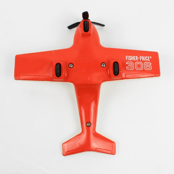 VTG 1974 Fisher-Price Adventure People #306 Daredevil Sport Plane White