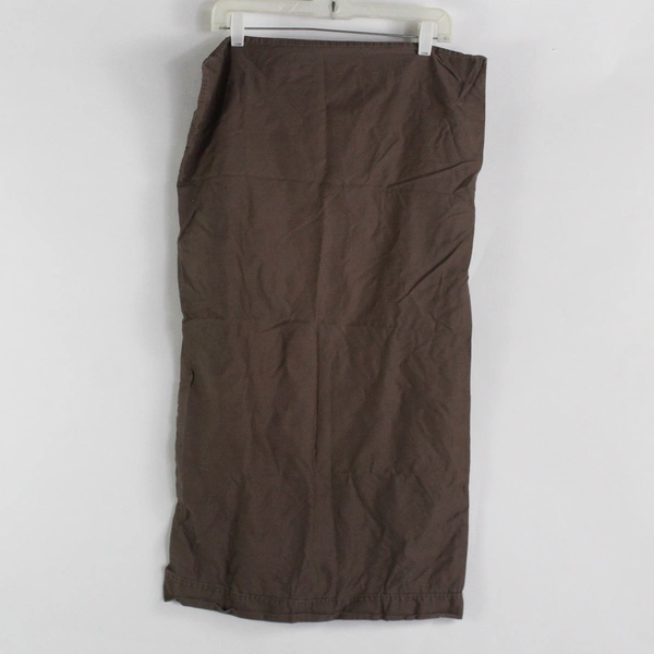 Calvin Klein Solid Brown Color Queen Sized Pillowcase 100% Cotton 19.5" x 34"